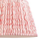 Coral pink fabric