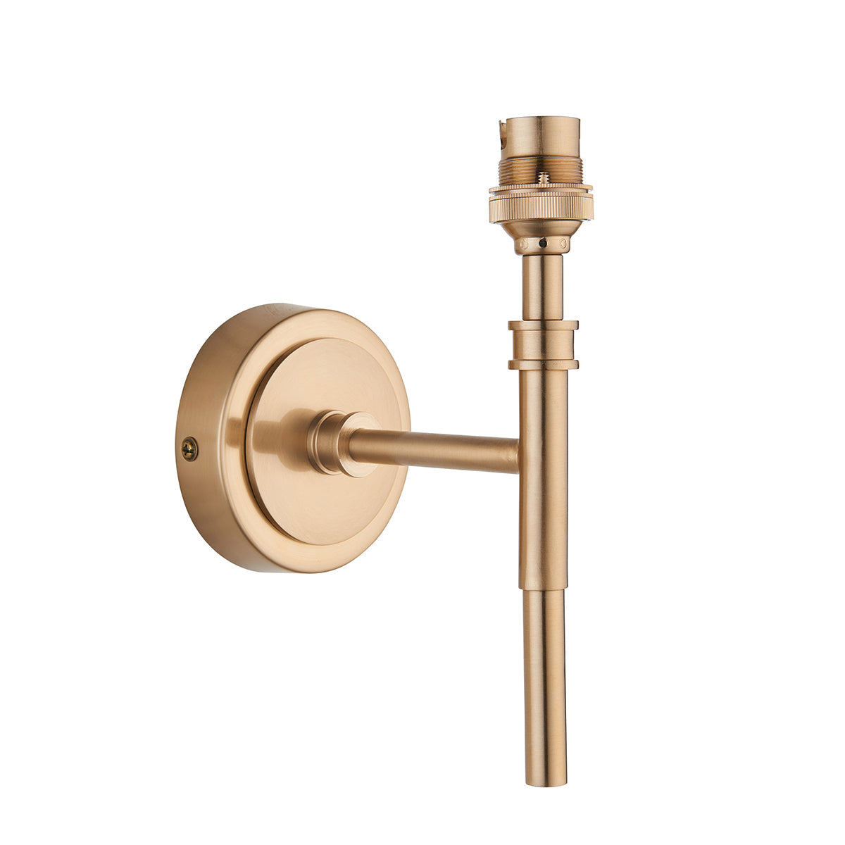 Brushed aged brass plate