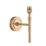 Brushed aged brass plate