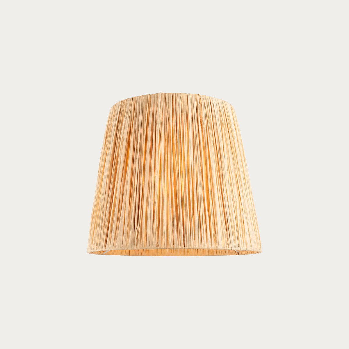 Natural raffia & matt black
