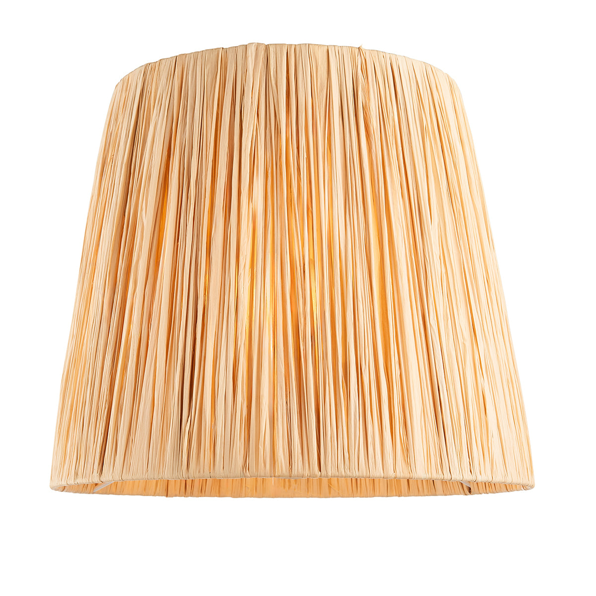 Natural raffia & matt black