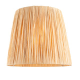 Natural raffia & matt black