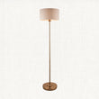 Vintage brass & natural linen
