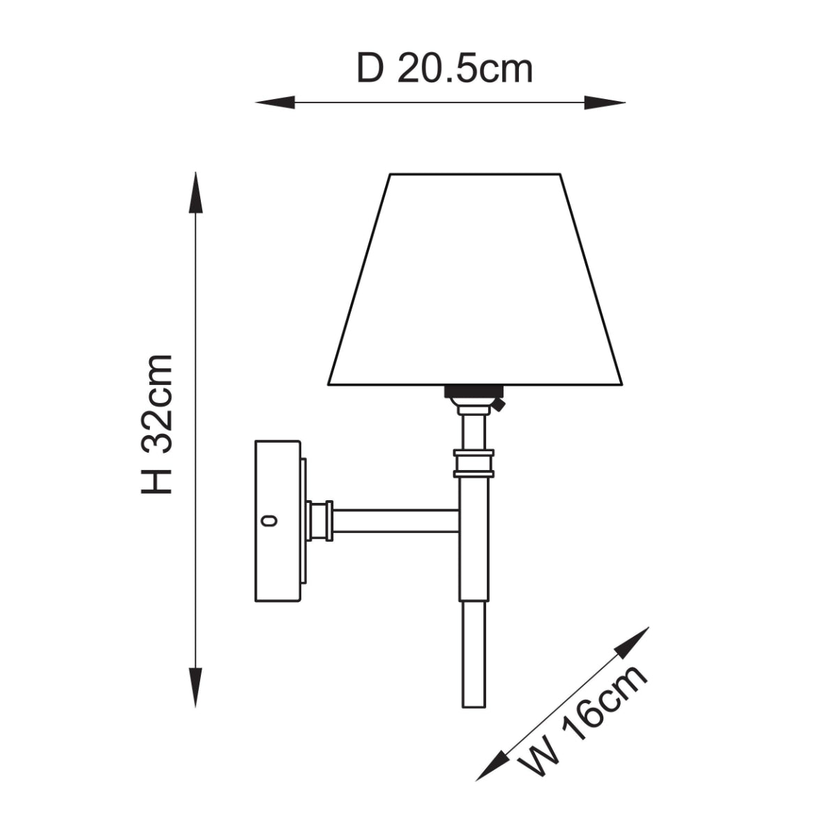 Brushed Aged Brass Plate & Herb Garden Green Fabric