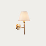 Brushed Aged Brass Plate & Vintage White Fabric