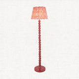 Gloss Pink Clay Paint & Coral Pink Fabric