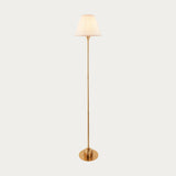 Brushed Aged Brass Plate & Vintage White Fabric
