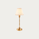Brushed Aged Brass Plate & Vintage White Fabric