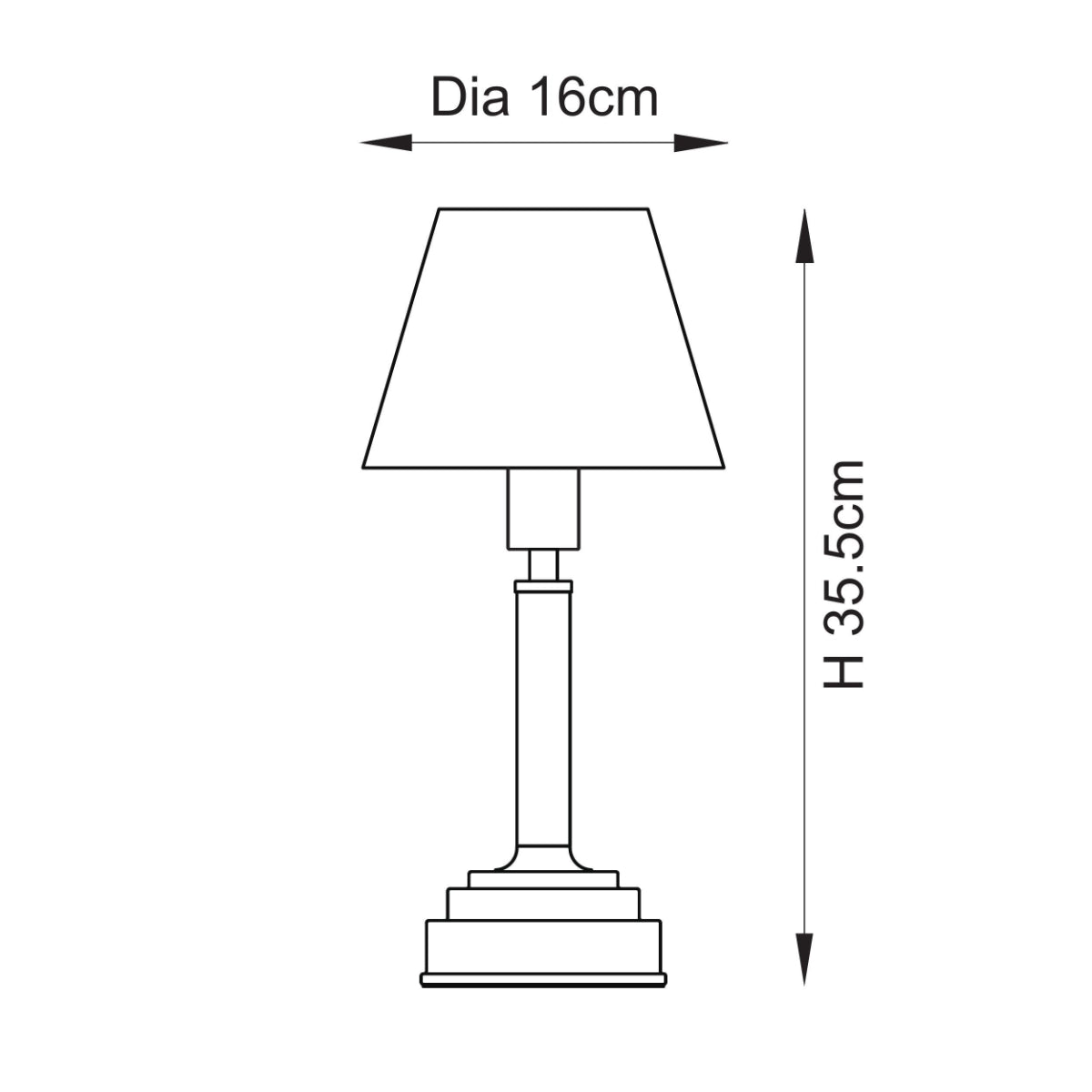 Brushed Aged Brass Plate & Pearl Grey Fabric