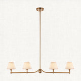 Brushed Aged Brass Plate & Vintage White Fabric