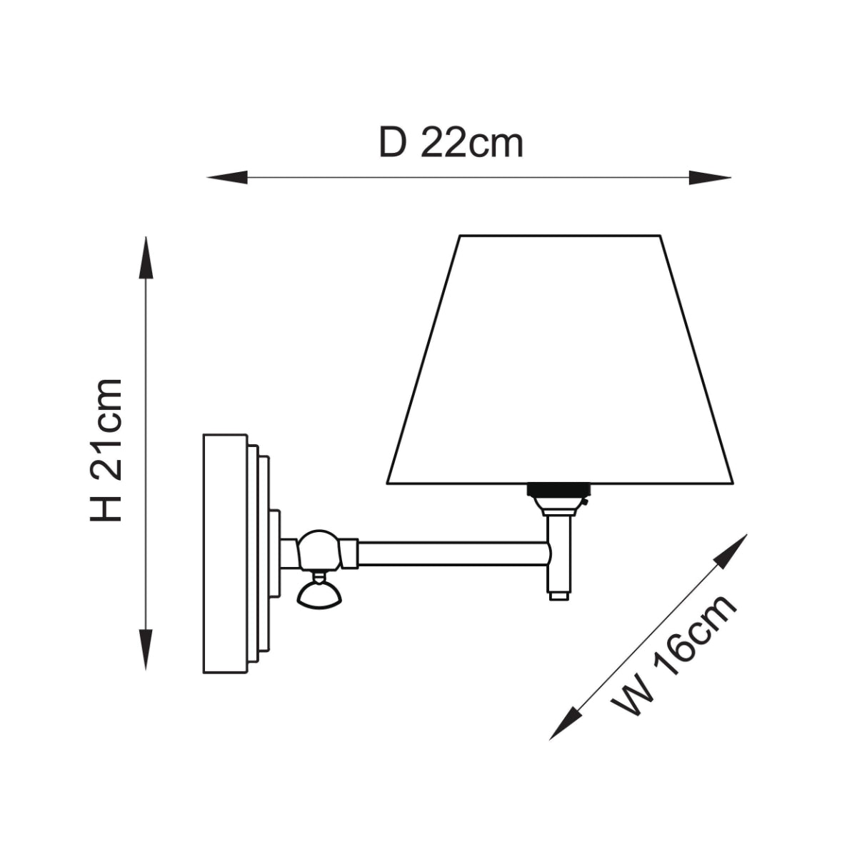Brushed Aged Brass Plate & Vintage White Fabric