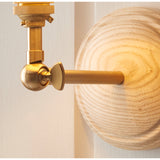 Ash Wood & Vintage White Fabric