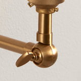 Ash Wood & Vintage White Fabric