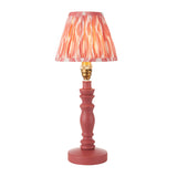 Satin Pink Clay Paint & Coral Pink Fabric