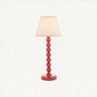 Gloss Pink Clay Paint & Vintage White Fabric