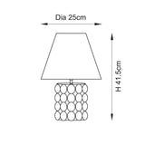 Olive Green Glaze & Neutral Print Fabric