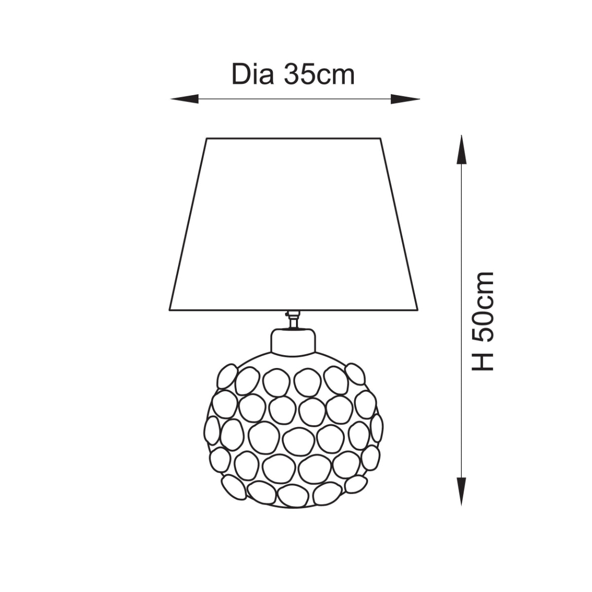 Ivory Crackle Glaze & Pearl Grey Fabric