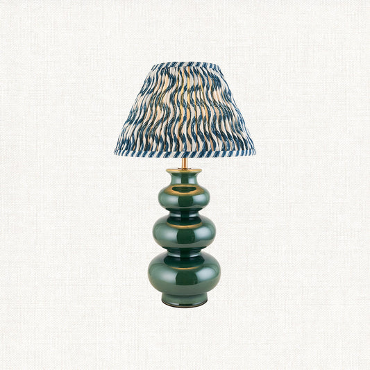 Marlin Blue Fabric & Gloss Green Glaze