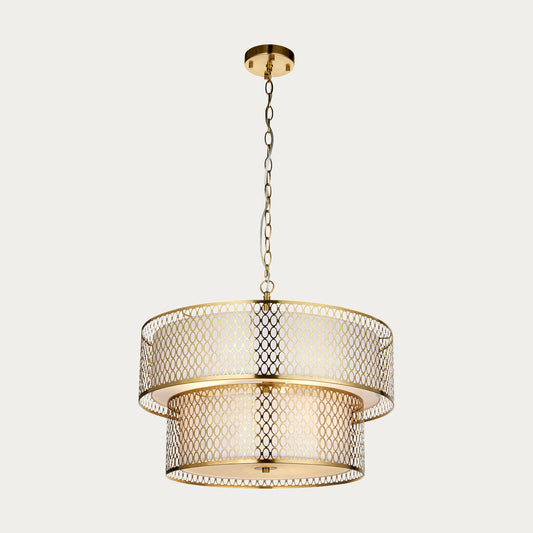 Ruby 6-Light Tiered Pendant