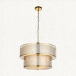 Ruby 6-Light Tiered Pendant