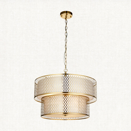 Ruby 6-Light Tiered Pendant