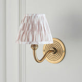Antique Brass & Neutral Print Fabric