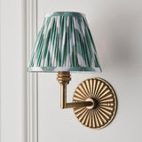 Antique Brass & Cotswold Green Fabric