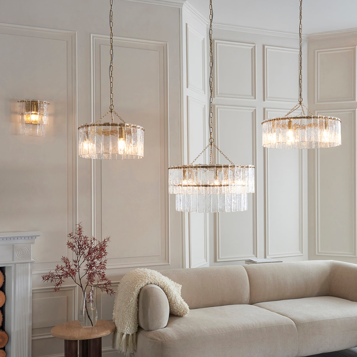 Karina 5-Light Tiered Pendant