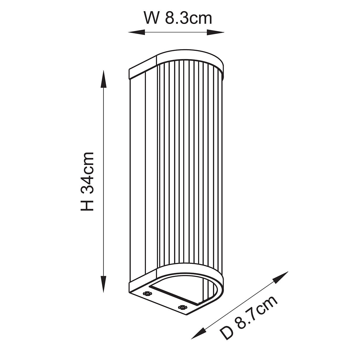 Somerset 2-Light Wall Light