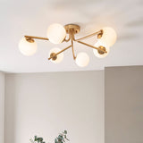 Ariana 6-Light Semi-Flush Light