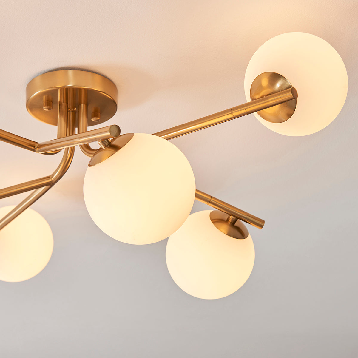 Ariana 6-Light Semi-Flush Light