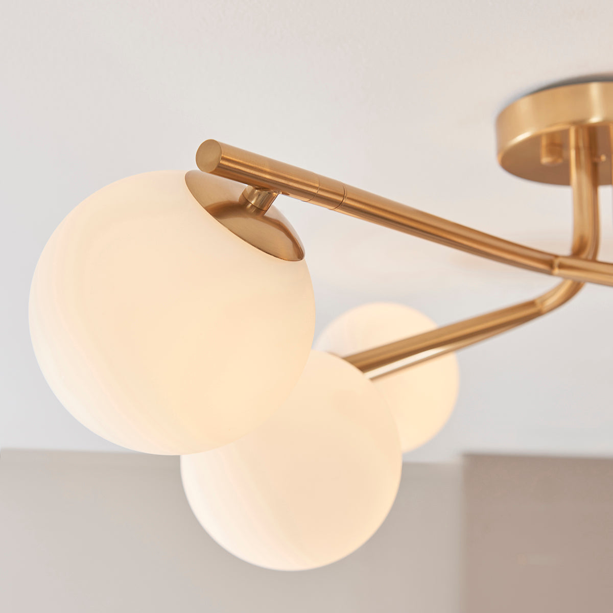 Ariana 6-Light Semi-Flush Light