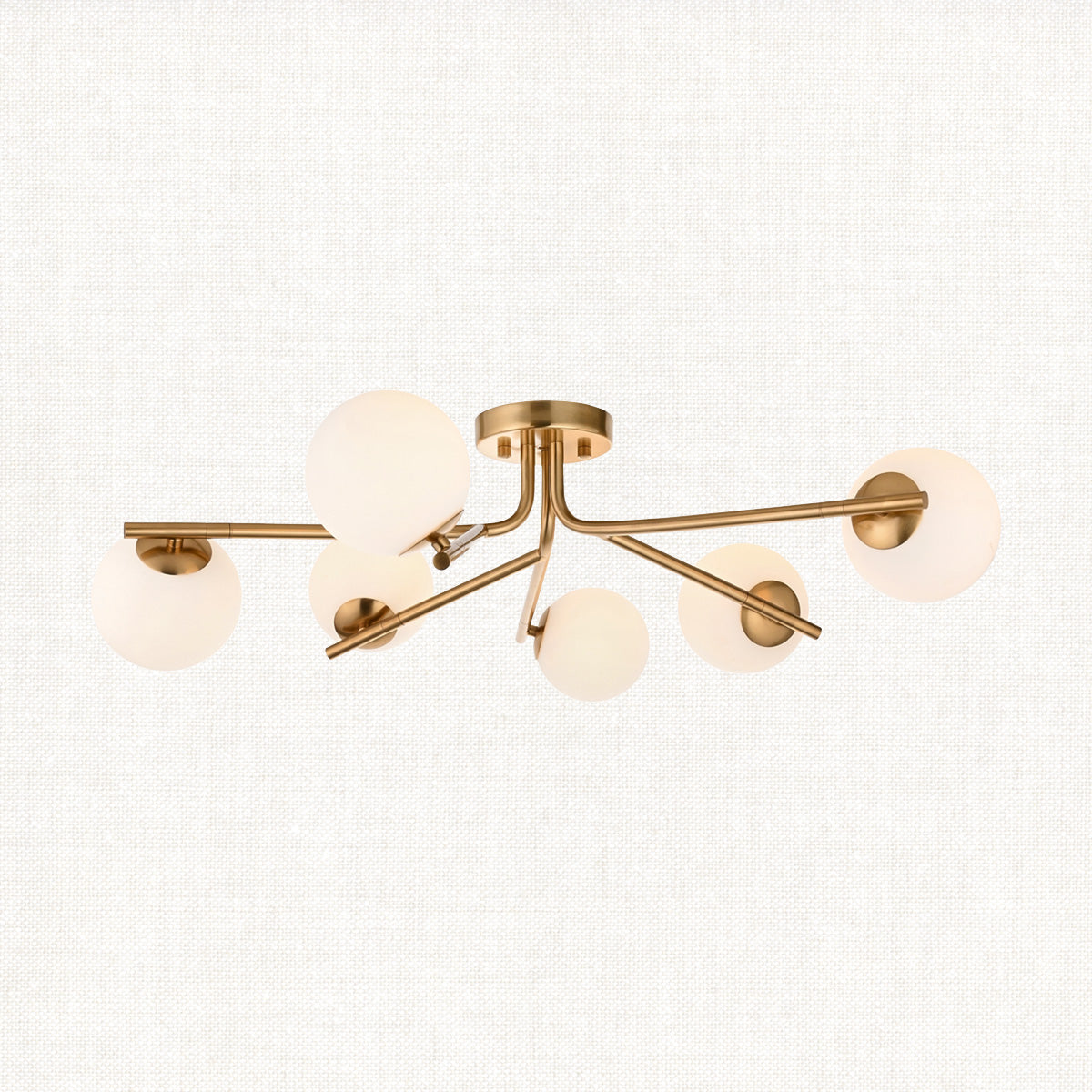 Ariana 6-Light Semi-Flush Light