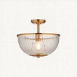 Somerdale Uplighter Flush Light