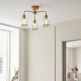 Ashton 3-Light Semi-Flush Light