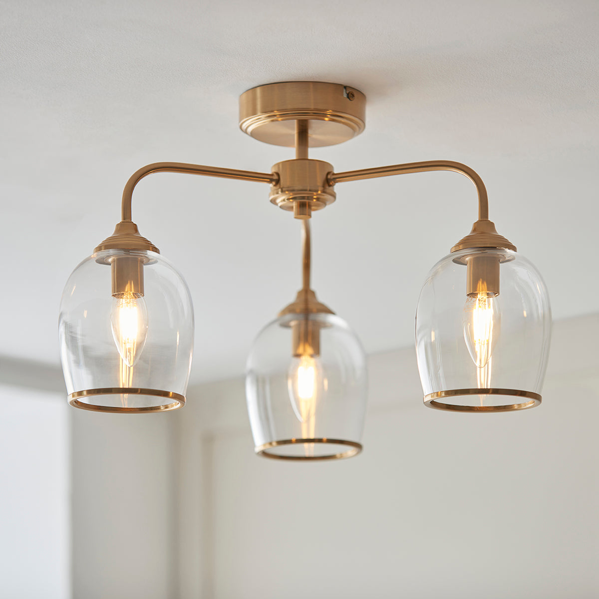 Ashton 3-Light Semi-Flush Light