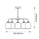 Ashton 5-Light Pendant