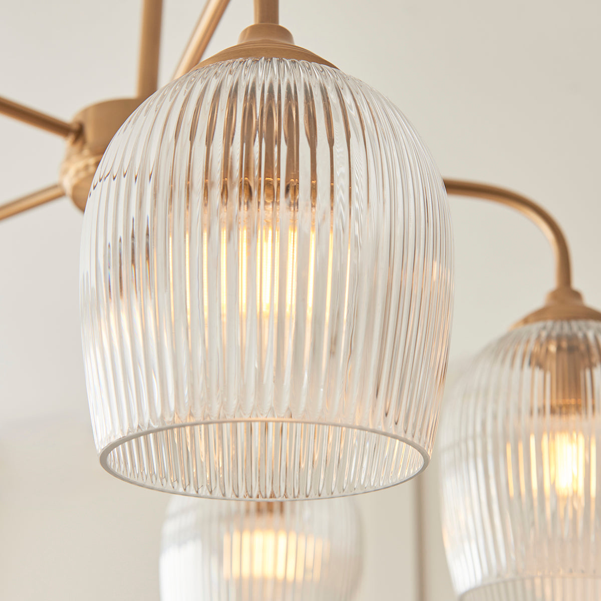Ashton Ribbed 5-Light Pendant