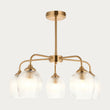 Ashton Ribbed 5-Light Pendant