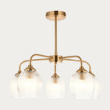 Ashton Ribbed 5-Light Pendant