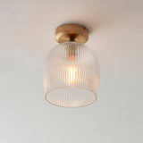 Ashton Ribbed Flush Light