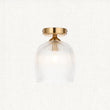 Ashton Ribbed Flush Light