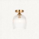 Ashton Ribbed Flush Light