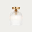 Ashton Ribbed Flush Light