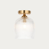 Ashton Ribbed Flush Light