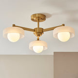 Bosse 3-Light Semi-Flush Light
