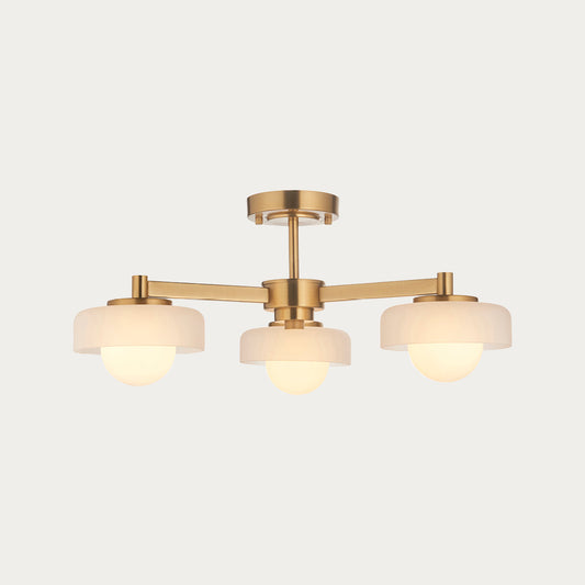 Bosse 3-Light Semi-Flush Light