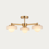 Bosse 3-Light Semi-Flush Light