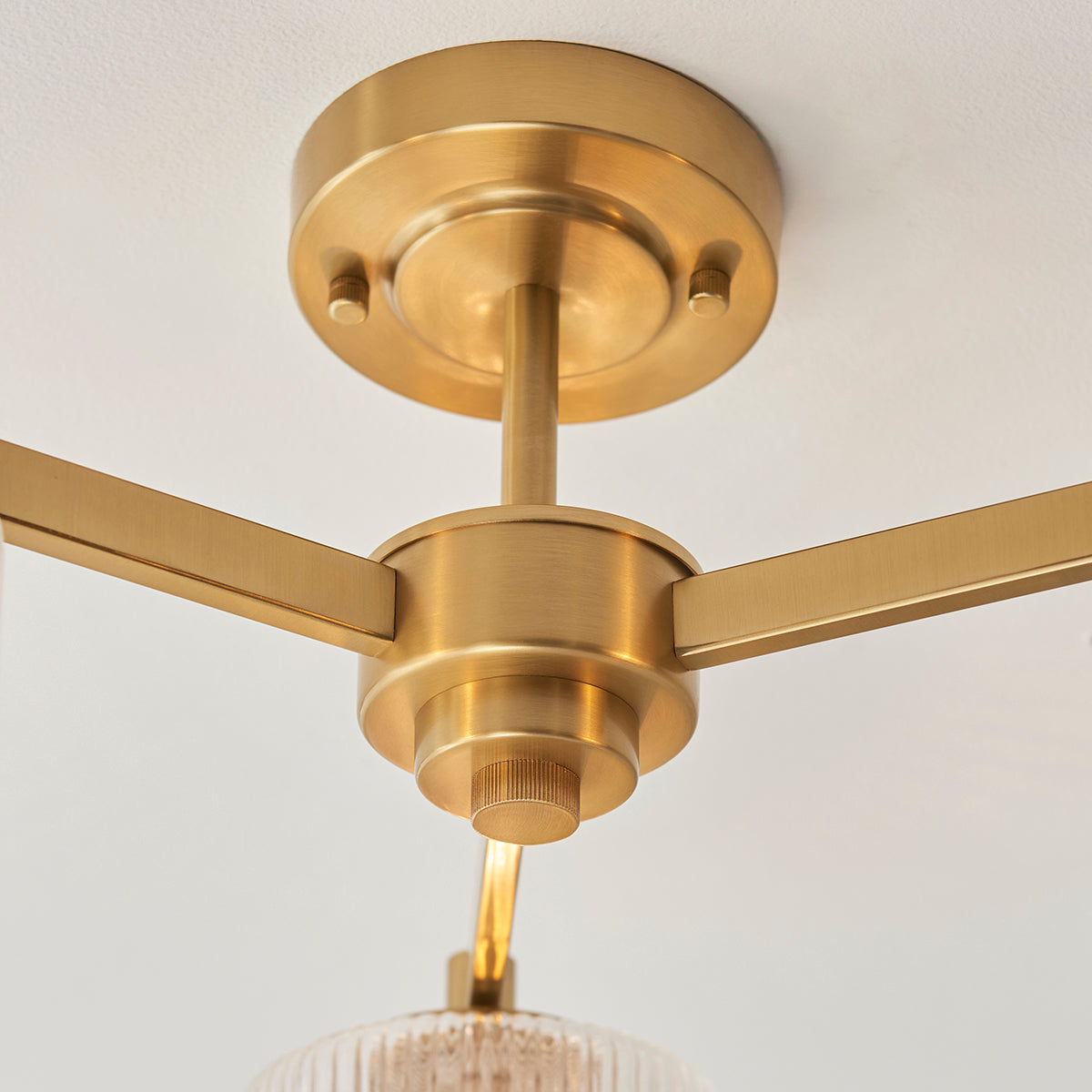 Stanfield 3-Light Semi-Flush Light