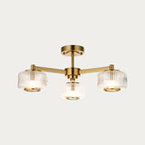 Stanfield 3-Light Semi-Flush Light